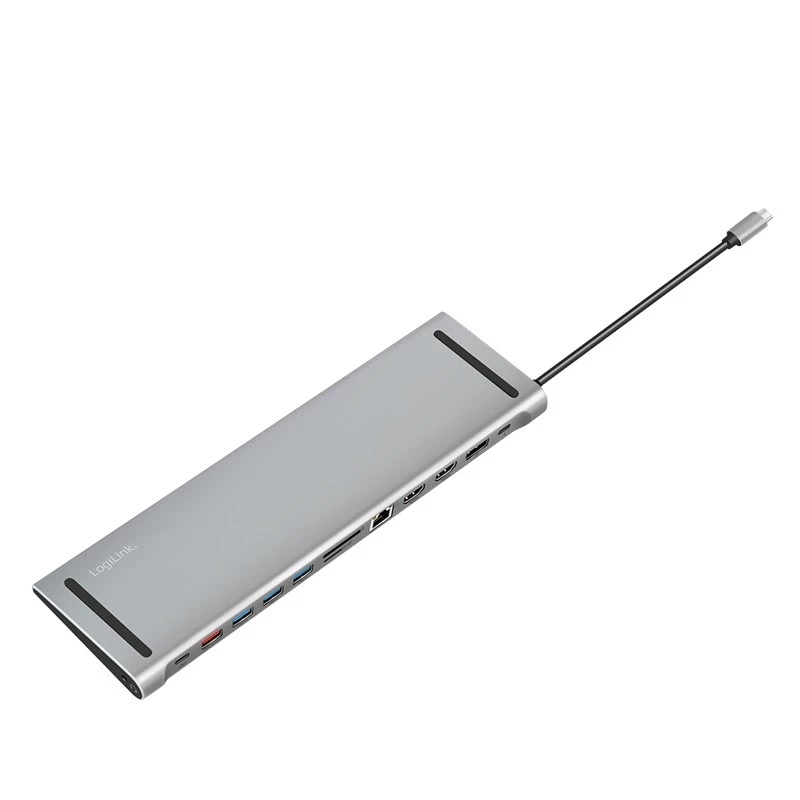 USB3.2 Dockingstation USB-C, 12 θύρες, PD