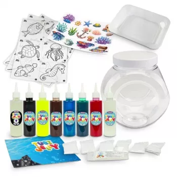Tubi Jelly Ocean Σετ – μεγάλο ενυδρείο, 8 χρώματα