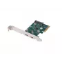 Κάρτα δικτύου PCI Express x1 -> 2x USB-C 3.2 Gen 2x1 LED Low Profile