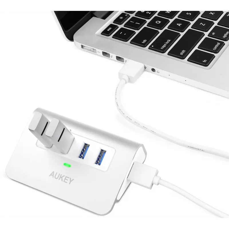 Hub CB-H5 USB αλουμινίου | 4xUSB 3.0 | 5 Gbit/s