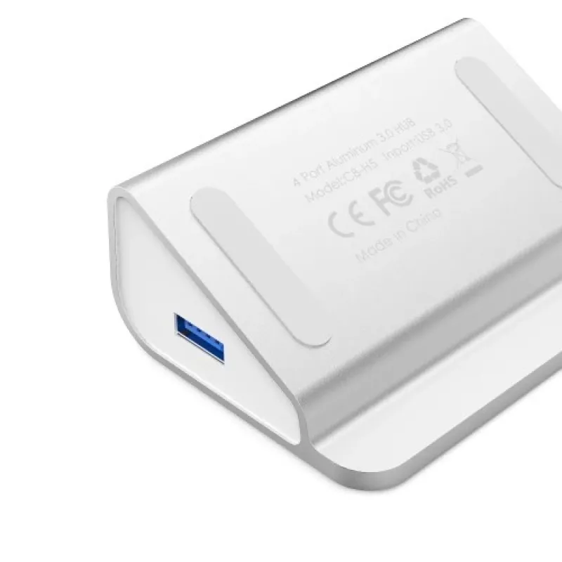 Hub CB-H5 USB αλουμινίου | 4xUSB 3.0 | 5 Gbit/s
