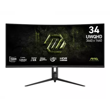 Οθόνη 34 ιντσών MAG 342CQRF E20 UWQHD/Curved/200Hz/μαύρη