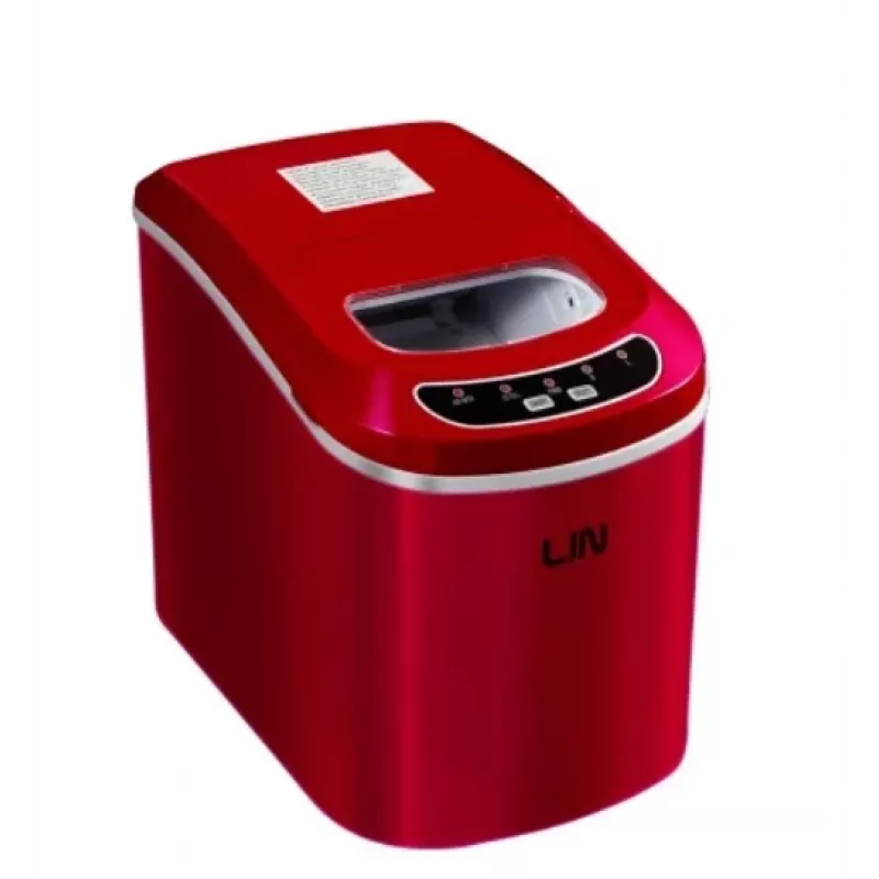 Φορητή παγομηχανή LIN ICE PRO-R12 κόκκινη