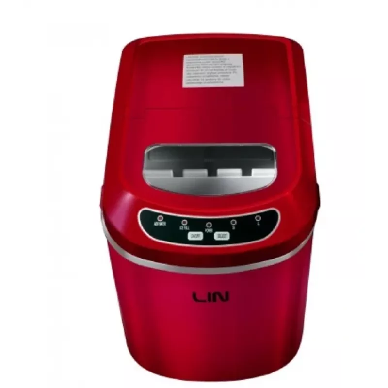 Φορητή παγομηχανή LIN ICE PRO-R12 κόκκινη