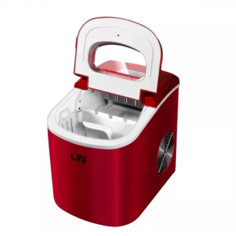 Φορητή παγομηχανή LIN ICE PRO-R12 κόκκινη