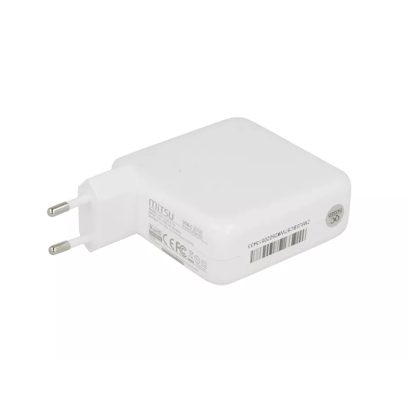 Τροφοδοτικό laptop 67W USB-C 5V-9V-12V-15V/3A, 20V/3.35A PD