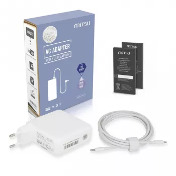 Τροφοδοτικό laptop 87W USB-C 5V-9V-12V-15V/3A, 20V/3,25A, 20,2V/4,3A PD