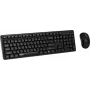 Rapoo 8150M Silent Multi-Mode σετ πληκτρολογίου-ποντικιού QWERTZ DE ασύρματο μαύρο