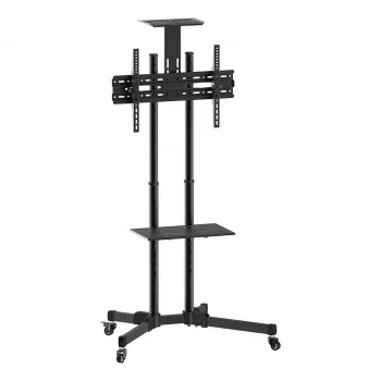 VALUE βάση με ροδάκια για LCD/τηλεόραση, 37-70 ίντσες, έως 50 kg, μαύρη