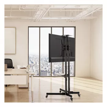 VALUE βάση με ροδάκια για LCD/τηλεόραση, 37-70 ίντσες, έως 50 kg, μαύρη