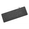 Πληκτρολόγιο Multimedia USB CYRILL/ΜΑΥΡΟ KB-MCH-05-CYRL Gembird