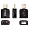 AXAGON ADA-10, USB 2.0 Stereo-Μίνι προσαρμογέας ήχου