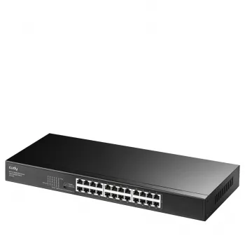 Cudy GS1024E Διακόπτης δικτύου Managed Gigabit Ethernet (10/100/1000) Μαύρο
