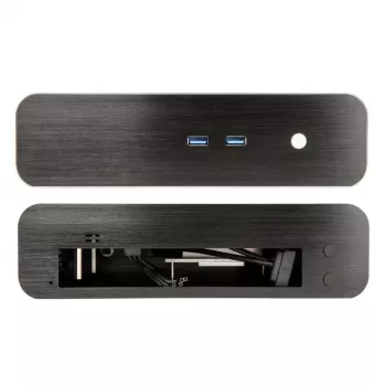 Akasa Euler S Αθόρυβο Thin-Mini-ITX Κουτί, OEM – μαύρο