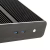 Akasa Euler S Αθόρυβο Thin-Mini-ITX Κουτί, OEM – μαύρο