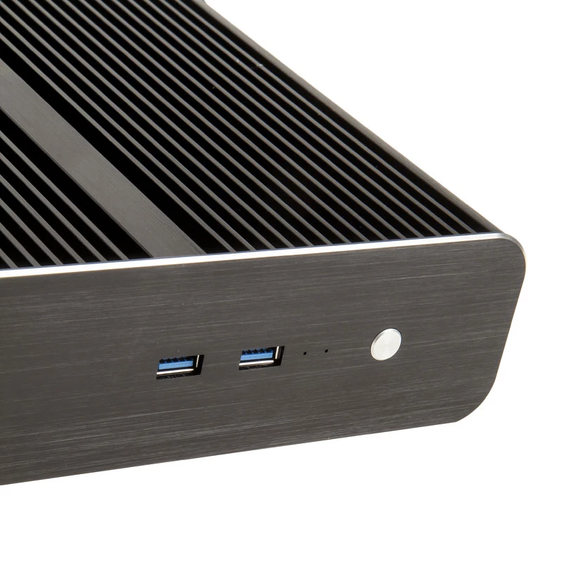 Akasa Euler S Αθόρυβο Thin-Mini-ITX Κουτί, OEM – μαύρο