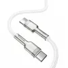 Καλώδιο USB-C σε USB-C Baseus Cafule, 100W, 2m (λευκό)
