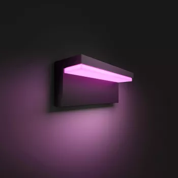 Philips Hue Nyro White & Cool Amb. επιτοίχιο φωτιστικό 1000lm μαύρο