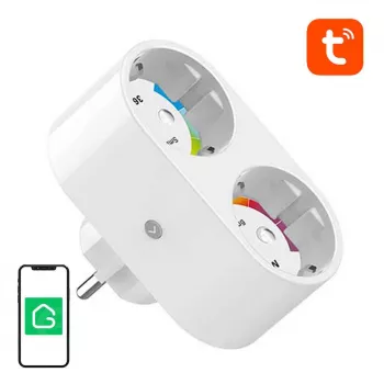 Διπλός έξυπνος ρευματολήπτης WiFi Gosund SP211 3500W, Tuya