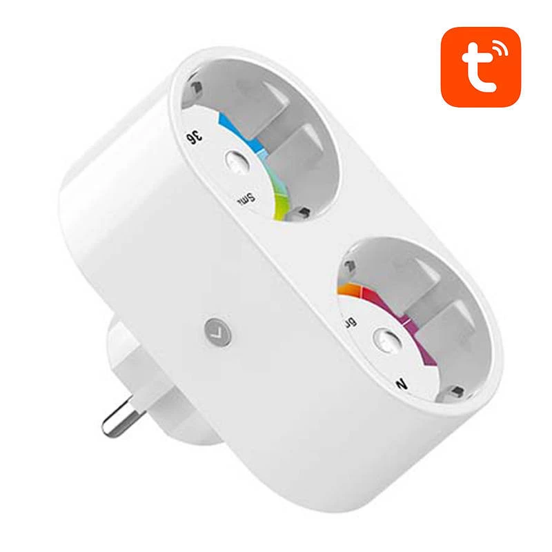 Διπλός έξυπνος ρευματολήπτης WiFi Gosund SP211 3500W, Tuya