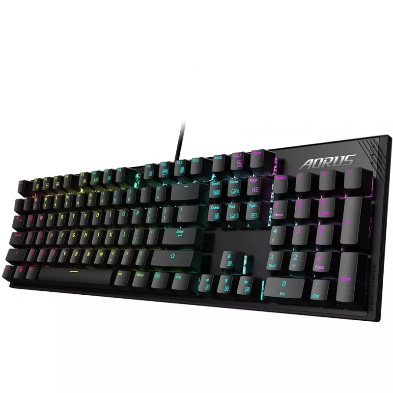 Gigabyte AORUS K1 - πληκτρολόγιο - οπίσθιος φωτισμός