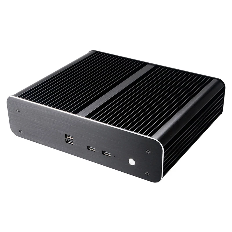 Akasa Euler TX Plus Intel LGA1700 αλουμινένιο αθόρυβο κουτί Thin mini-ITX - κουτί