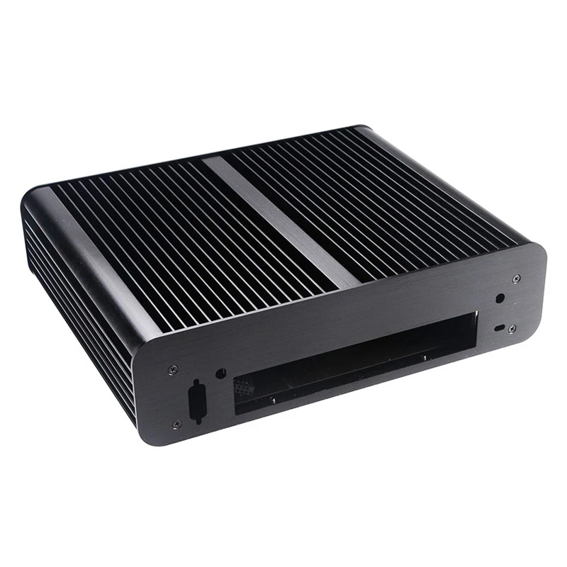Akasa Euler TX Plus Intel LGA1700 αλουμινένιο αθόρυβο κουτί Thin mini-ITX - κουτί