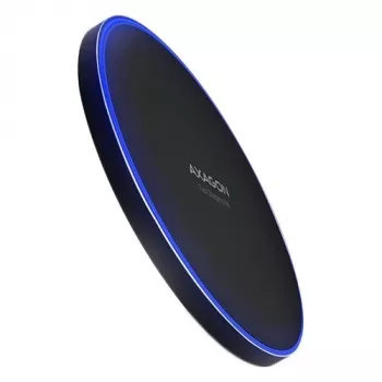 AXAGON WDC-P10T λεπτό ασύρματο pad ταχείας φόρτισης, Qi 5/7,5/10 W, Micro-USB