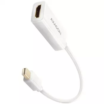 AXAGON RVDM-HI14NW – 0,15 m – Mini DisplayPort – HDMI – βύσμα αρσενικό – υποδοχή θηλυκή – ευθύ