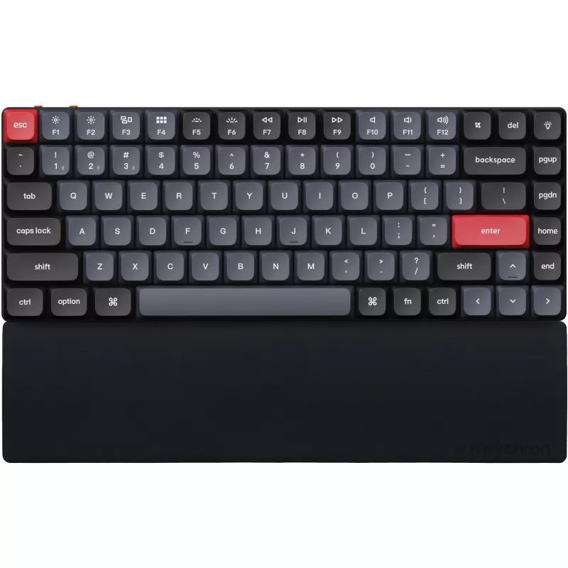 Silicone Palm Rest για K3/K7, στήριγμα καρπού μαύρο