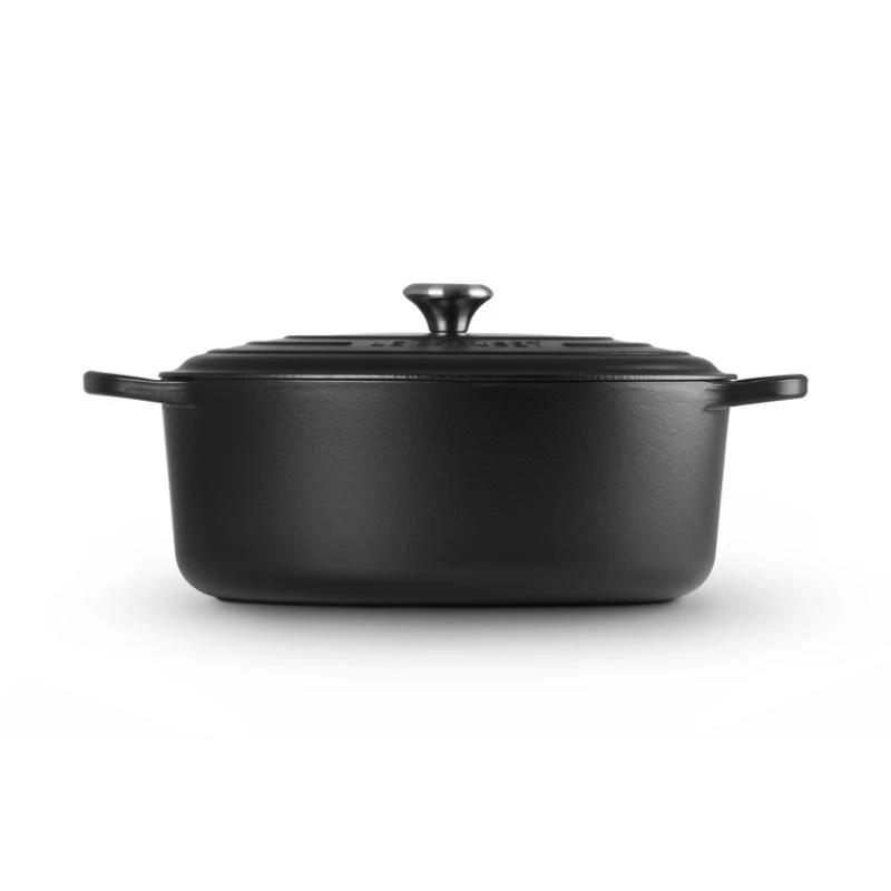 Le Creuset Signature ταψί οβάλ 35 cm μαύρο (21178350000430)