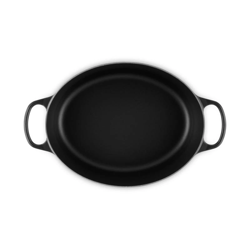Le Creuset Signature ταψί οβάλ 35 cm μαύρο (21178350000430)