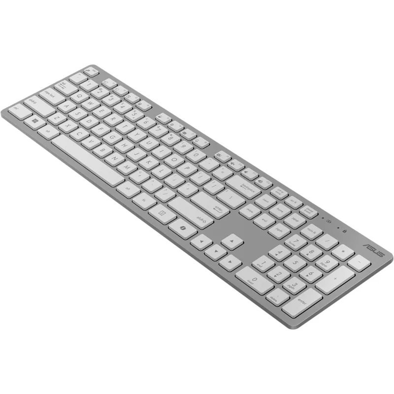 ASUS W5000 ασύρματο σετ πληκτρολογίου και ποντικιού, λευκό