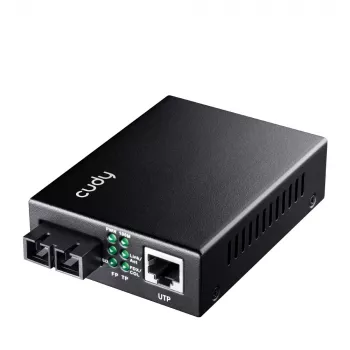 Cudy MC100MA-2 Μετατροπέας δικτύου μέσων 1000 Mbit/s 1310 nm Multimode Μαύρο