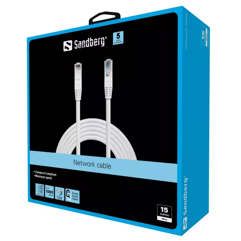 SANDBERG Καλώδιο δικτύου - RJ-45 (M) σε RJ-45 (M)