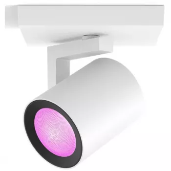 Philips Hue White&Col. Amb. Argenta Spot 1 φωτιστικό λευκό 1x4.2W