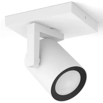 Philips Hue White&Col. Amb. Argenta Spot 1 φωτιστικό λευκό 1x4.2W