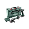 Metabo SET 2.4.3 18 V 1600 RPM Μαύρο, Πράσινο, Κόκκινο