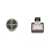 DeLOCK 60077 προσαρμογέας καλωδίου M12 RJ-45 μαύρο - τυρκουάζ (60077)
