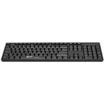 GCQ CleanType Easy Basic - πληκτρολόγιο – πλαστικό, για ιατρικά περιβάλλοντα – πλενόμενο – USB – QWERTY – USA – μαύρο