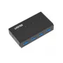 UNITEK Y-HB03001 Κόμβος Διασύνδεσης USB 3.2 Gen 1 (3.1 Gen 1) Type-B 5000 Mbit/s Μαύρο