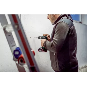 Metabo SB 18 L BL 1700 RPM Χωρίς Κλειδί 1,3 kg Μαύρο, Πράσινο, Κόκκινο, Ασημί