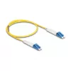 Delock Καλώδιο Οπτικών Ινών LC Duplex σε LC Duplex Singlemode OS2 γωνιακό 1 m