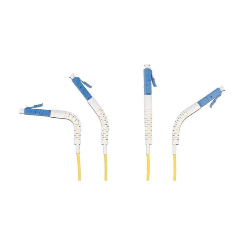 Delock Καλώδιο Οπτικών Ινών LC Duplex σε LC Duplex Singlemode OS2 γωνιακό 1 m