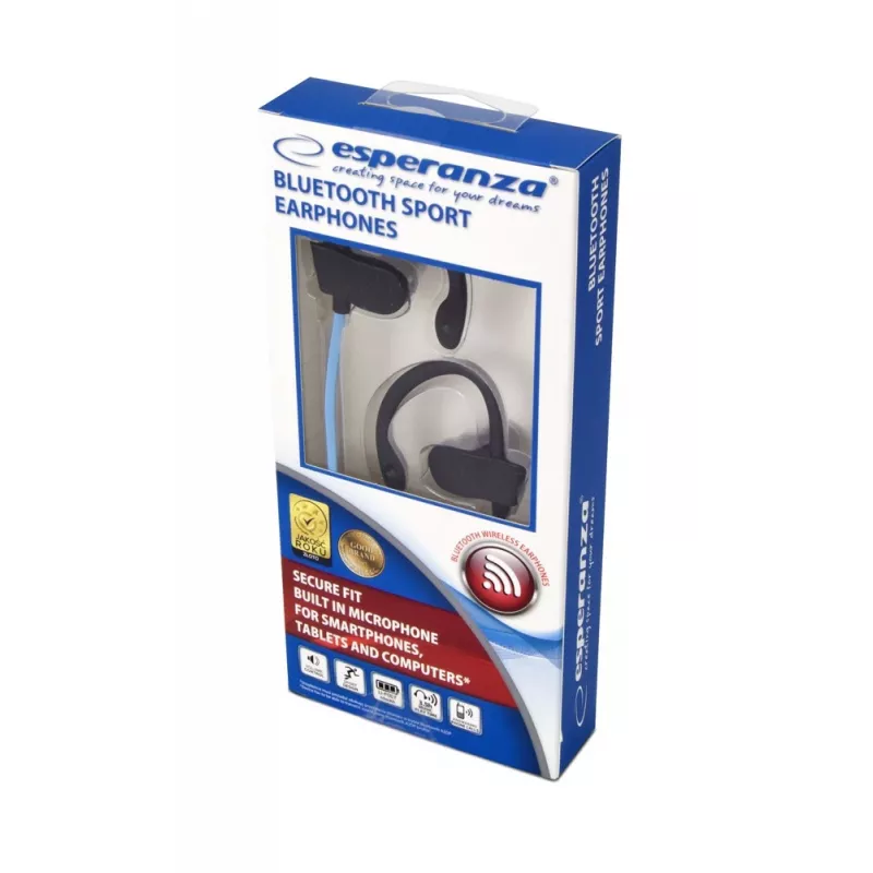 Ασύρματα ακουστικά Bluetooth ΜΑΥΡΟ/ΜΠΛΕ