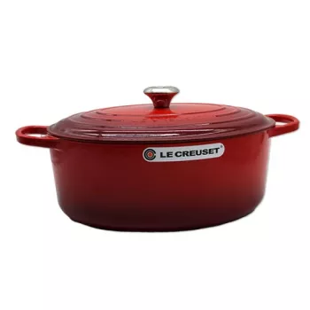Le Creuset Signature Οβάλ κατσαρόλα 35 cm Κερασί (21178350602430)