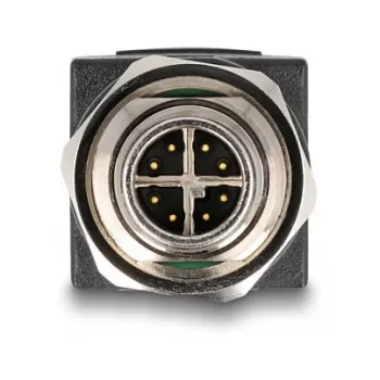 Delock Προσαρμογέας M12 X-codiert 8 Pin βύσμα αρσενικό σε υποδοχή θηλυκή RJ45 ευθύς