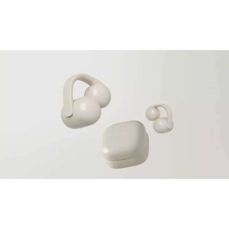 Sony | Earbuds | LinkBuds WF-LC900 Clip | Bluetooth | Open-Ear | Ασύρματα | Greige