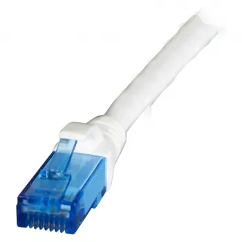 EFB Καλώδιο Patch RJ45 Cat.6A U/UTP LSZH Premium 500MHz λευκό 7,5m
