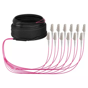 EFB Καλώδιο Trunk U-DQ(ZN)BH OM4 12G (1x12) LC-LC 10m Dca LSZH